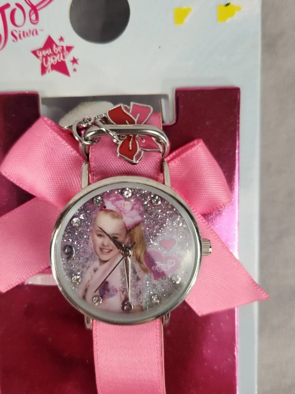Lot of 4 New Girls Novelty Watches Minnie Mouse JoJo Wonder Woman Frozen